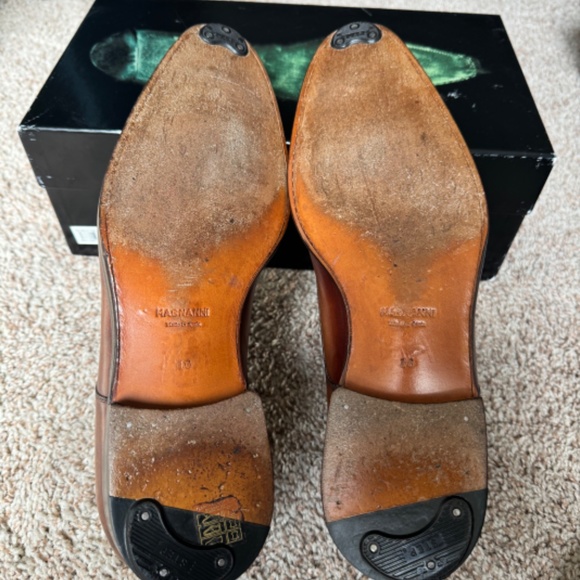 MAGNANNI  “CORDERO” MEDALLION-TOE OXFORD LACE-UPS W/BRAIDED DETAIL main image 10